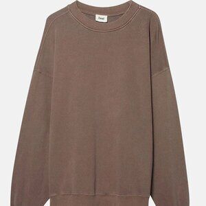 Elwood Oversize Core Crewneck - VINTAGE BROWN